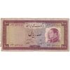 اسکناس 100 ریال 1333 - تک - F15 - محمد رضا شاه