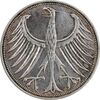 سکه 5 مارک 1966J جمهوری فدرال - EF45 - آلمان