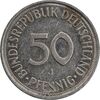 سکه 50 فینیگ 1984J جمهوری فدرال - AU50 - آلمان