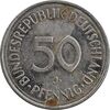 سکه 50 فینیگ 1980J جمهوری فدرال - AU55 - آلمان
