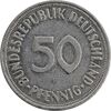 سکه 50 فینیگ 1967F جمهوری فدرال - EF45 - آلمان