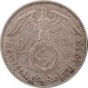 سکه 2 رایش مارک 1937D رایش سوم - EF45 - آلمان