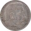 سکه 2 رایش مارک 1937G رایش سوم - AU50 - آلمان