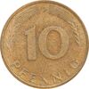 سکه 10 فینیگ 1979D جمهوری فدرال - AU50 - آلمان
