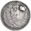 سکه 1000 دینار 1323 تصویری - VF - مظفرالدین شاه
