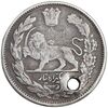سکه 1000 دینار 1323 تصویری - VF - مظفرالدین شاه