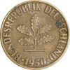 سکه 10 فینیگ 1950F جمهوری فدرال - EF45 - آلمان