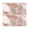 اسکناس 5000 ریال امام (نمازی - نوربخش) فیلیگران نوع 6 - جفت - UNC63 - جمهوری اسلامی