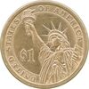 سکه یک دلار 2007P جمهوری فدرال - ریاست جمهوری جیمز مدیسون - MS61 - آمریکا