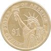 سکه یک دلار 2009D جمهوری فدرال - ریاست جمهوری زکری تیلور - AU58 - آمریکا