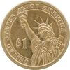 سکه یک دلار 2009D جمهوری فدرال - ریاست جمهوری ویلیام هنری هریسون - MS63 - آمریکا