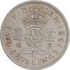 سکه 2 شیلینگ 1951 جرج ششم - EF45 - انگلستان