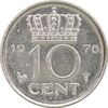 سکه 10 سنت 1976 یولیانا - AU50 - هلند