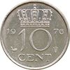 سکه 10 سنت 1973 یولیانا - MS61 - هلند