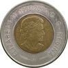 سکه 2 دلار 2007 الیزابت دوم - خرس قطبی - AU58 - کانادا