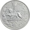 سکه 5000 دینار 1306 تصویری - ضرب تهران - 6 تاریخ بزرگ - AU50 - رضا شاه