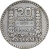 سکه 20 فرانک 1934 جمهوری سوم - EF45 - فرانسه