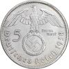 سکه 5 رایش مارک 1938A رایش سوم - MS61 - آلمان