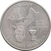 سکه کوارتر دلار 2009D گوآم - AU55 - آمریکا