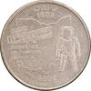 سکه کوارتر دلار 2002P ایالتی اوهایو - AU55 - آمریکا