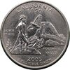 سکه کوارتر دلار 2005P ایالتی کالیفرنیا - AU58 - آمریکا