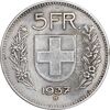 سکه 5 فرانک 1937 دولت فدرال - EF - سوئیس