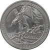 سکه کوارتر دلار 2016D - فورت مولتری - AU58 - آمریکا