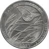 سکه کوارتر دلار 2020P - مرغزار بلند - AU55 - آمریکا