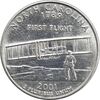 سکه کوارتر دلار 2001P ایالتی کارولینای شمالی - AU58 - آمریکا