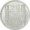 سکه 20 فرانک 1938 جمهوری سوم - MS61 - فرانسه
