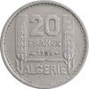 سکه 20 فرانک 1956 مستعمره فرانسه - EF40 - الجزایر