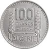 سکه 100 فرانک 1950 مستعمره فرانسه - EF45 - الجزایر
