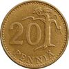 سکه 20 پنی 1963 جمهوری - AU50 - فنلاند