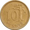 سکه 10 پنی 1972 جمهوری - AU50 - فنلاند