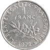 سکه 1 فرانک 1972 جمهوری پنجم - AU50 - فرانسه