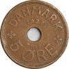سکه 5 اوره 1927 کریستیان دهم - EF40 - دانمارک