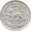 سکه 2000 دینار 1308 تصویری - AU55 - رضا شاه