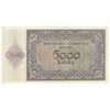 اسکناس 5000 کونا 1943 آنته پاولیچ - تک - AU58 - کرواسی