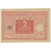 اسکناس 2 مارک 1920 جمهوری وایمار - تک - UNC63 - آلمان