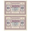 اسکناس 20 کرون 1918 جمهوری اول - جفت - UNC64 - اتریش
