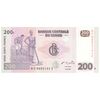 اسکناس 200 فرانک 2007 جمهوری دموکراتیک - تک - UNC65 - کنگو