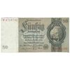 اسکناس 50 رایش مارک 1933 رایش سوم - تک - UNC61 - آلمان