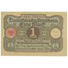 اسکناس 1 مارک 1920 جمهوری وایمار - تک - AU55 - آلمان