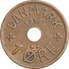 سکه 1 اوره 1934 کریستیان دهم - EF45 - دانمارک