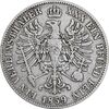 سکه 1 فرینزتالر 1859 فریدریش چهارم - EF40 - آلمان