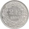 سکه 2 فرانک 1994 دولت فدرال - AU55 - سوئیس