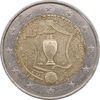 سکه 2 یورو  2016 جمهوری کنونی - مسابقات قهرمانی فوتبال یورو 2016 - AU50 - فرانسه