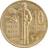 سکه 10 سنتیم 1979 رینیه سوم - EF45 - موناکو