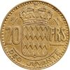 سکه 20 فرانک 1951 رینیه سوم - AU50 - موناکو
