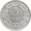 سکه 2 فرانک 1974 دولت فدرال - EF45 - سوئیس